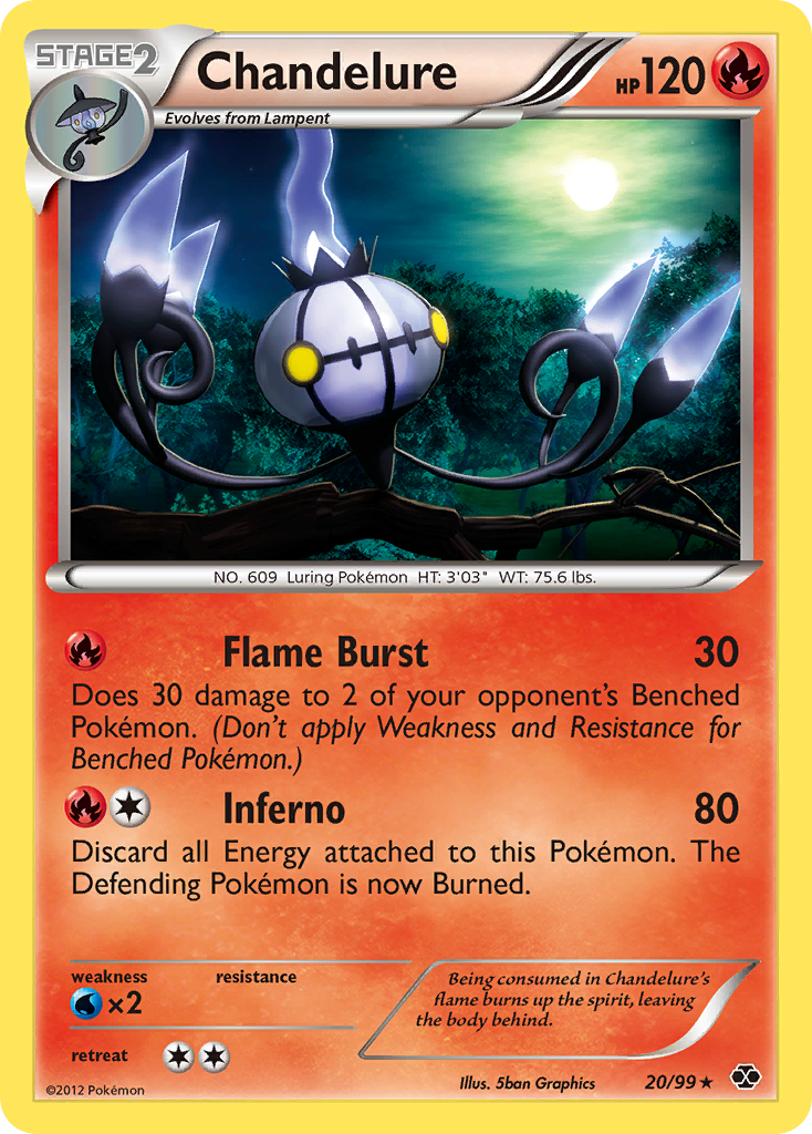 Chandelure (20/99) [Black & White: Next Destinies] | Gear Gaming Fayetteville