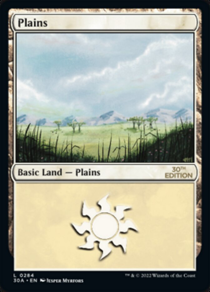 Plains (284) [30th Anniversary Edition] | Gear Gaming Fayetteville