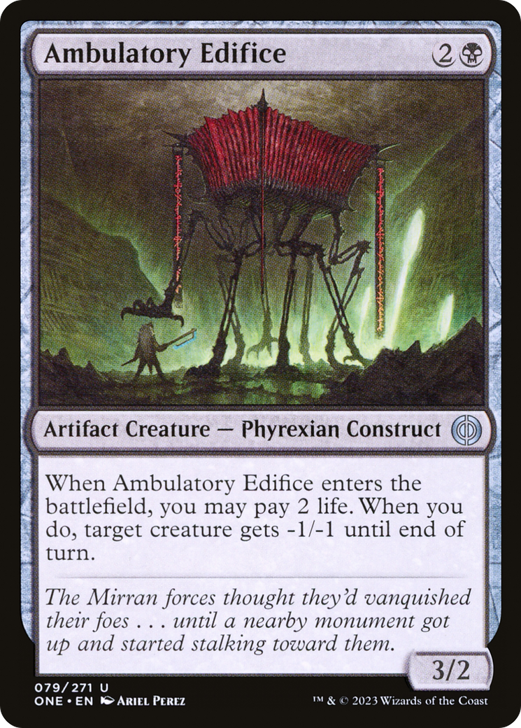 Ambulatory Edifice [Phyrexia: All Will Be One] | Gear Gaming Fayetteville