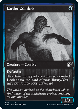 Larder Zombie [Innistrad: Double Feature] | Gear Gaming Fayetteville