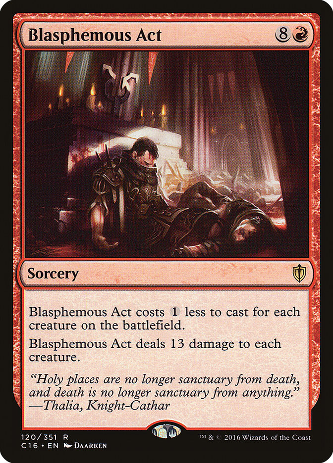 Blasphemous Act [Commander 2016] | Gear Gaming Fayetteville