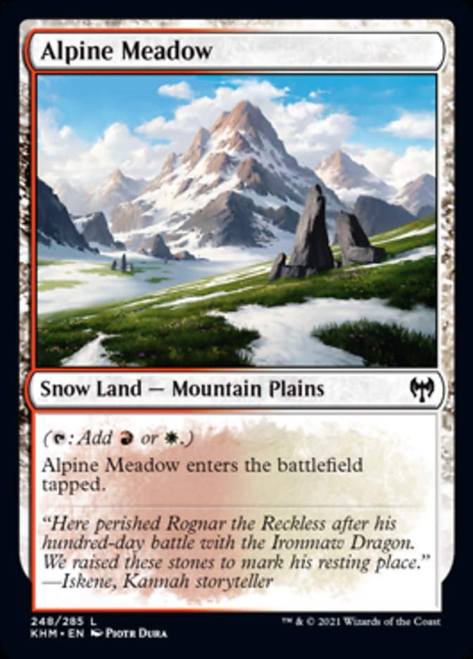 Alpine Meadow [Kaldheim] | Gear Gaming Fayetteville