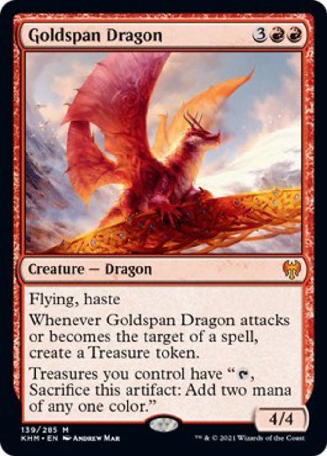 Goldspan Dragon [Kaldheim] | Gear Gaming Fayetteville