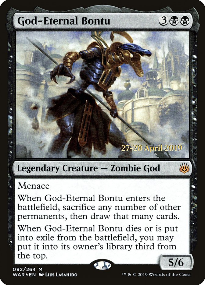 God-Eternal Bontu [War of the Spark Prerelease Promos] | Gear Gaming Fayetteville