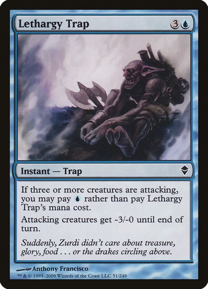 Lethargy Trap [Zendikar] | Gear Gaming Fayetteville