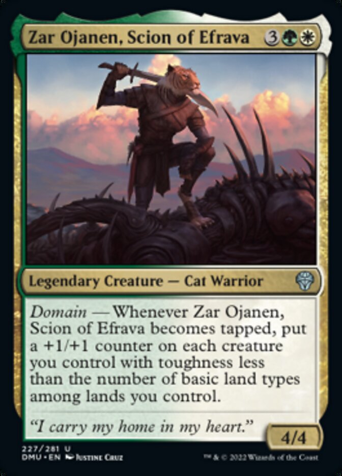 Zar Ojanen, Scion of Efrava [Dominaria United] | Gear Gaming Fayetteville