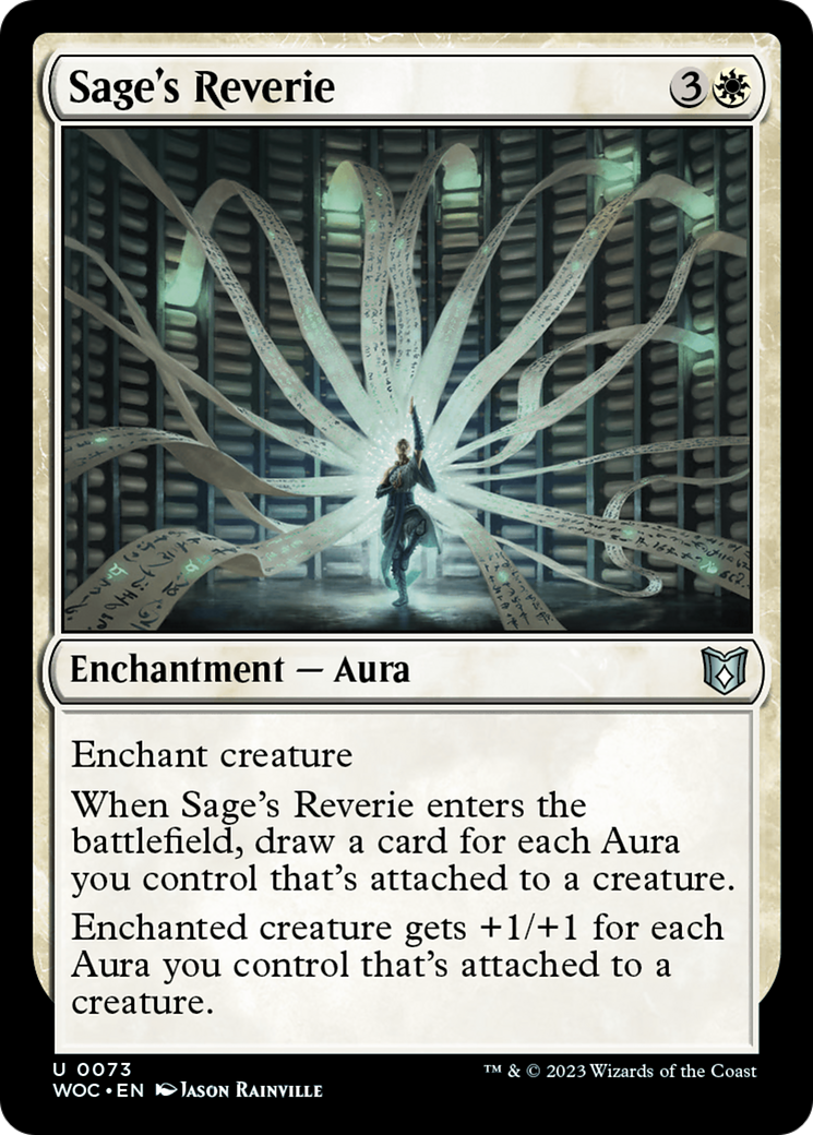 Sage's Reverie [Wilds of Eldraine Commander] | Gear Gaming Fayetteville