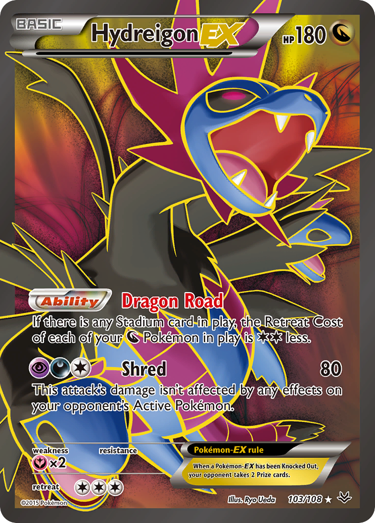 Hydreigon EX (103/108) [XY: Roaring Skies] | Gear Gaming Fayetteville