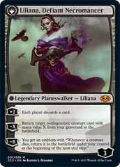 Liliana, Heretical Healer // Liliana, Defiant Necromancer [Commander Collection: Black] | Gear Gaming Fayetteville