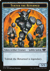 Daretti, Scrap Savant Emblem // Tuktuk the Returned Double-Sided Token [Commander 2014 Tokens] | Gear Gaming Fayetteville