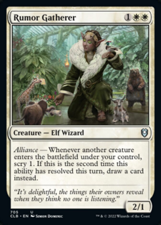 Rumor Gatherer [Commander Legends: Battle for Baldur's Gate] | Gear Gaming Fayetteville