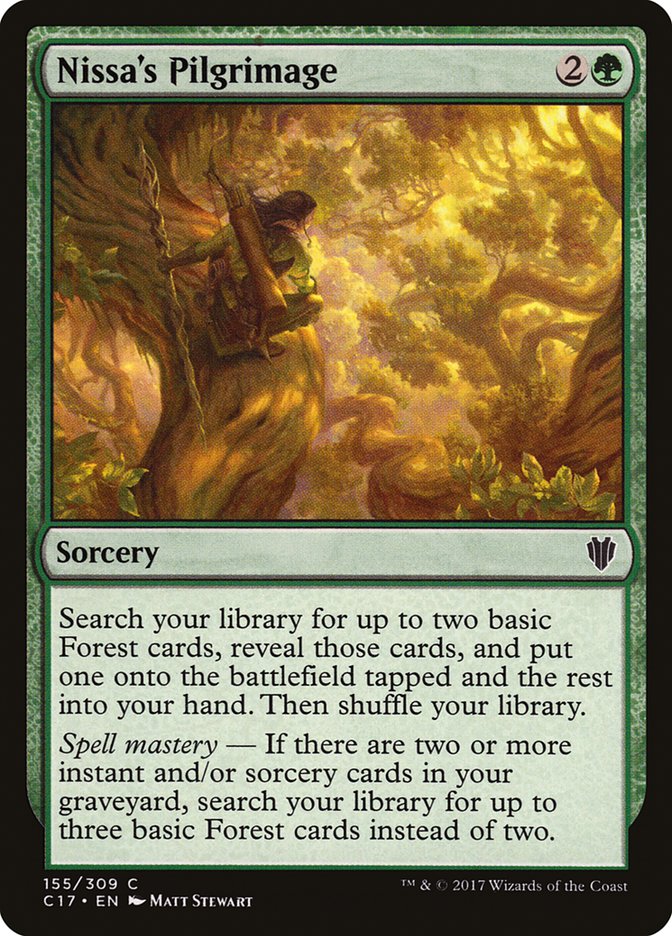 Nissa's Pilgrimage [Commander 2017] | Gear Gaming Fayetteville