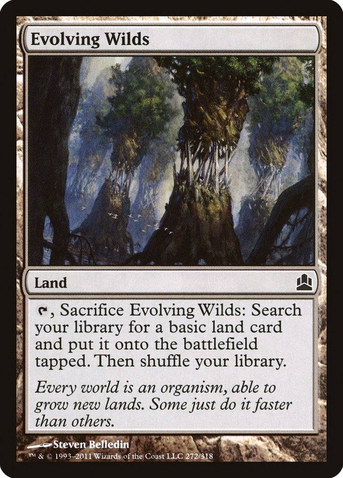 Evolving Wilds [Commander 2011] | Gear Gaming Fayetteville