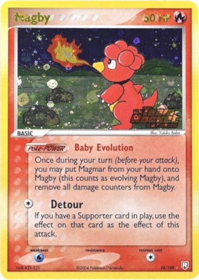 Magby (24/109) (Stamped) [EX: Team Rocket Returns] | Gear Gaming Fayetteville