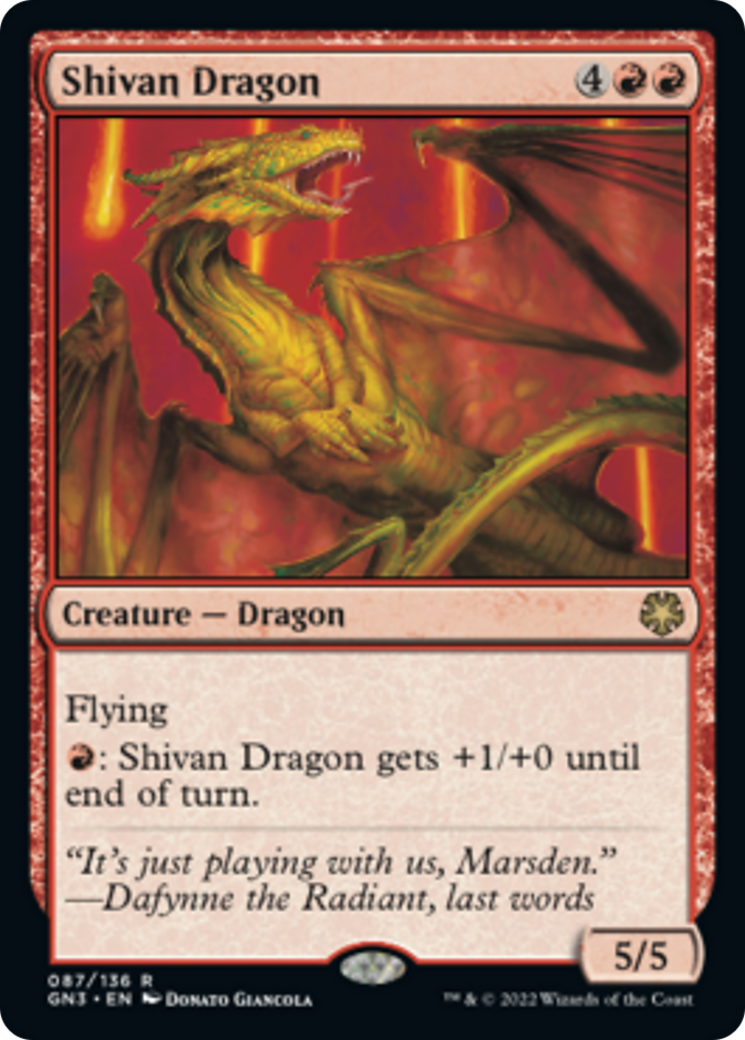 Shivan Dragon [Game Night: Free-for-All] | Gear Gaming Fayetteville