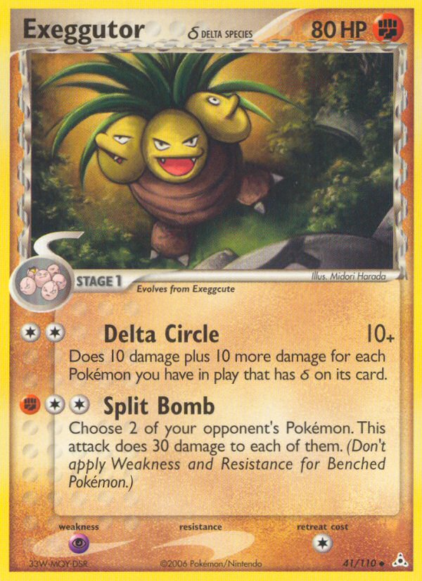Exeggutor (41/110) (Delta Species) [EX: Holon Phantoms] | Gear Gaming Fayetteville