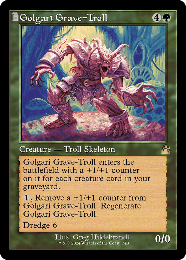 Golgari Grave-Troll (Retro Frame) [Ravnica Remastered] | Gear Gaming Fayetteville