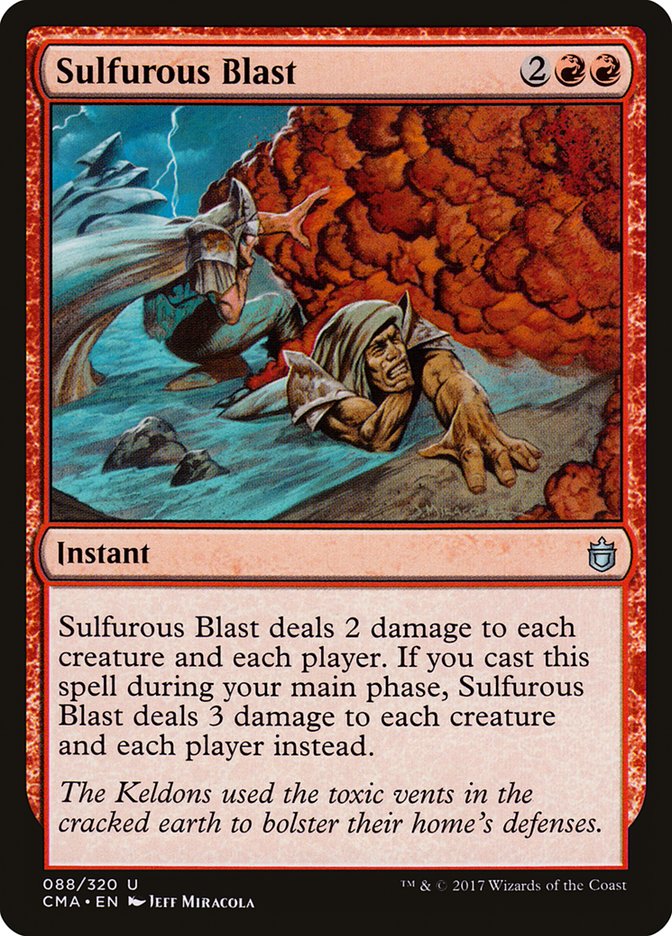 Sulfurous Blast [Commander Anthology] | Gear Gaming Fayetteville