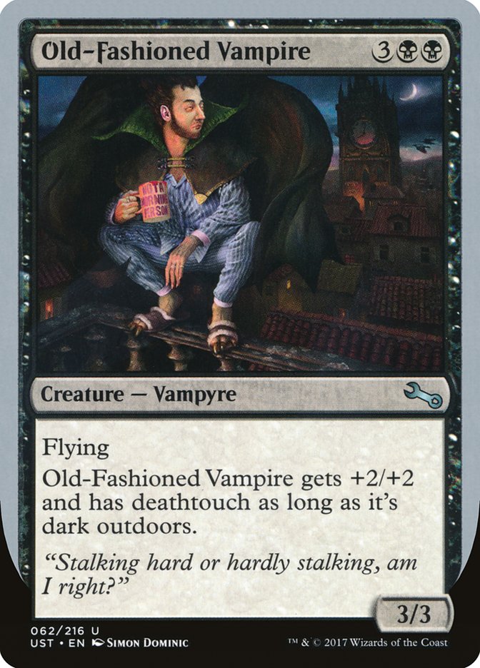 Old-Fashioned Vampire [Unstable] | Gear Gaming Fayetteville