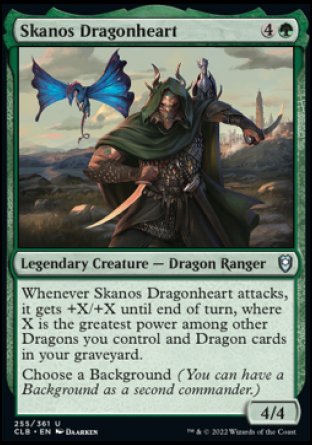Skanos Dragonheart [Commander Legends: Battle for Baldur's Gate] | Gear Gaming Fayetteville