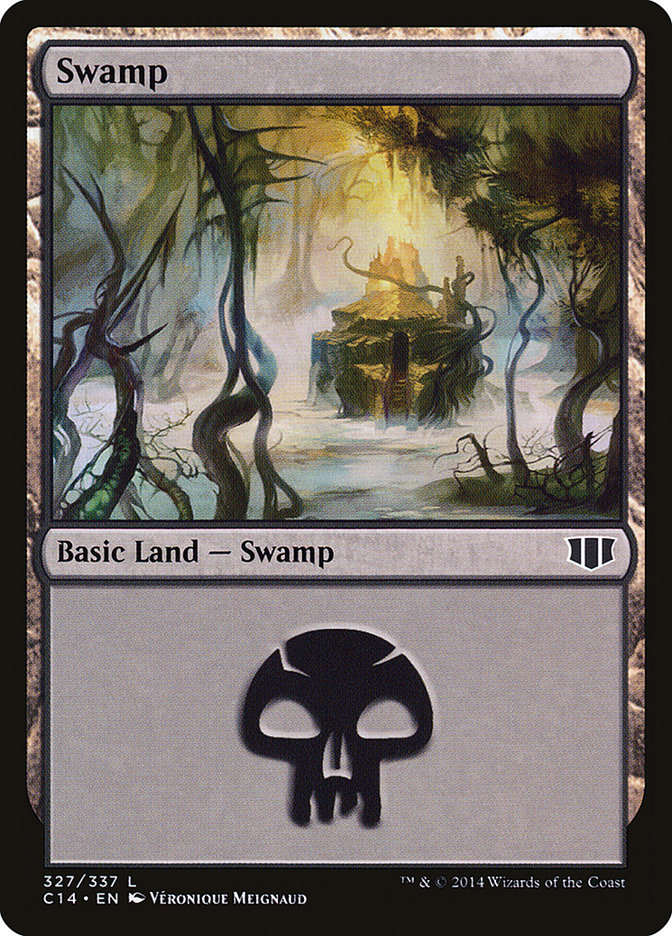 Swamp (327) [Commander 2014] | Gear Gaming Fayetteville