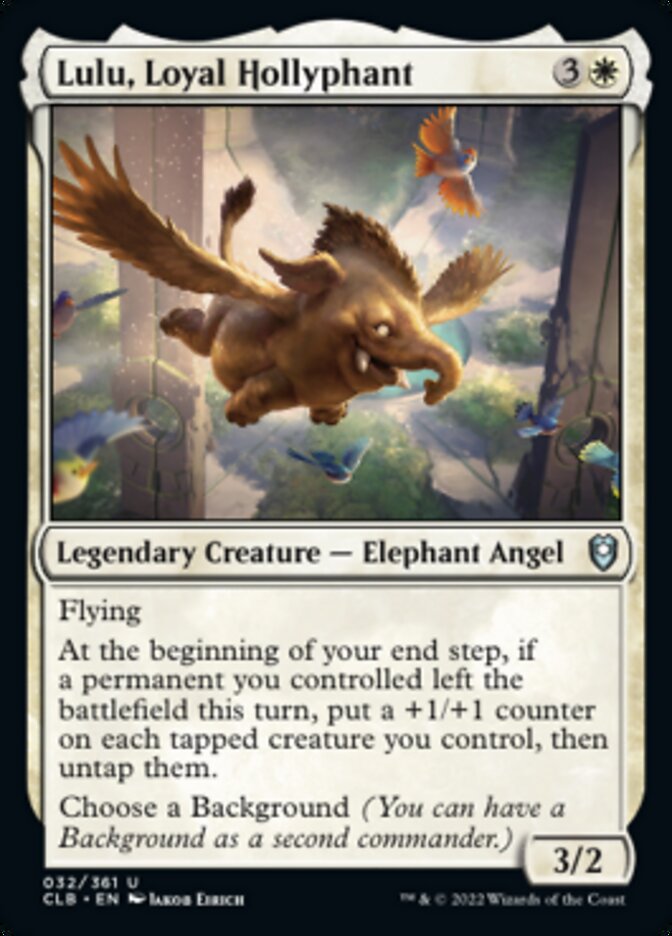 Lulu, Loyal Hollyphant [Commander Legends: Battle for Baldur's Gate] | Gear Gaming Fayetteville