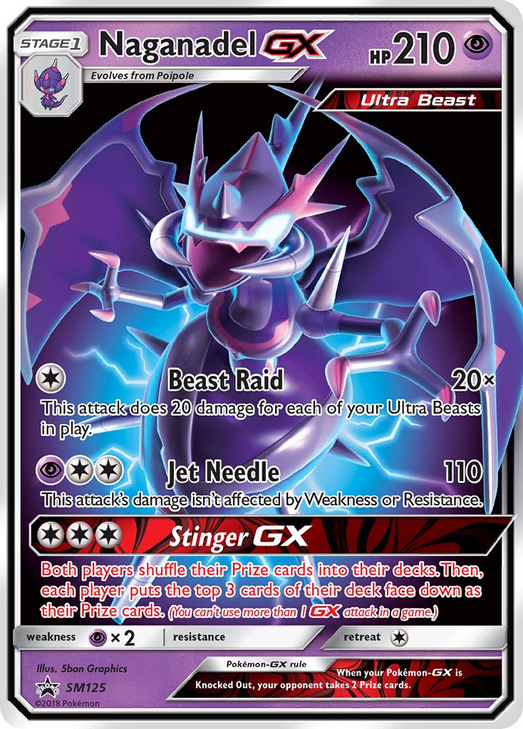 Naganadel GX (SM125) [Sun & Moon: Black Star Promos] | Gear Gaming Fayetteville