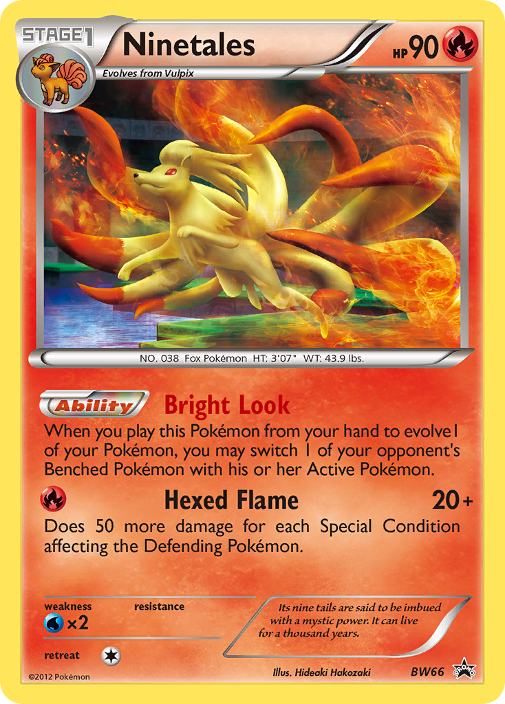 Ninetales (BW66) [Black & White: Black Star Promos] | Gear Gaming Fayetteville