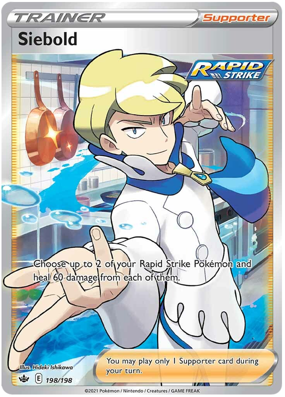 Siebold (198/198) [Sword & Shield: Chilling Reign] | Gear Gaming Fayetteville