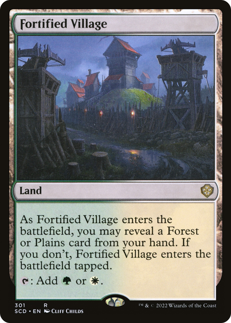 Fortified Village [Starter Commander Decks] | Gear Gaming Fayetteville