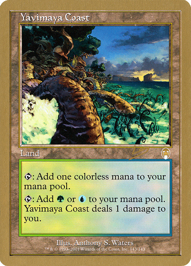 Yavimaya Coast (Raphael Levy) [World Championship Decks 2002] | Gear Gaming Fayetteville