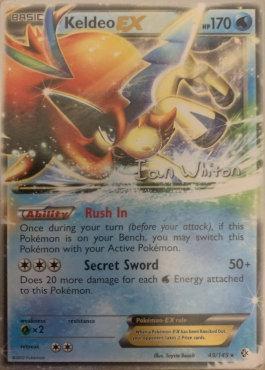 Keldeo EX (49/149) (American Gothic - Ian Whiton) [World Championships 2013] | Gear Gaming Fayetteville