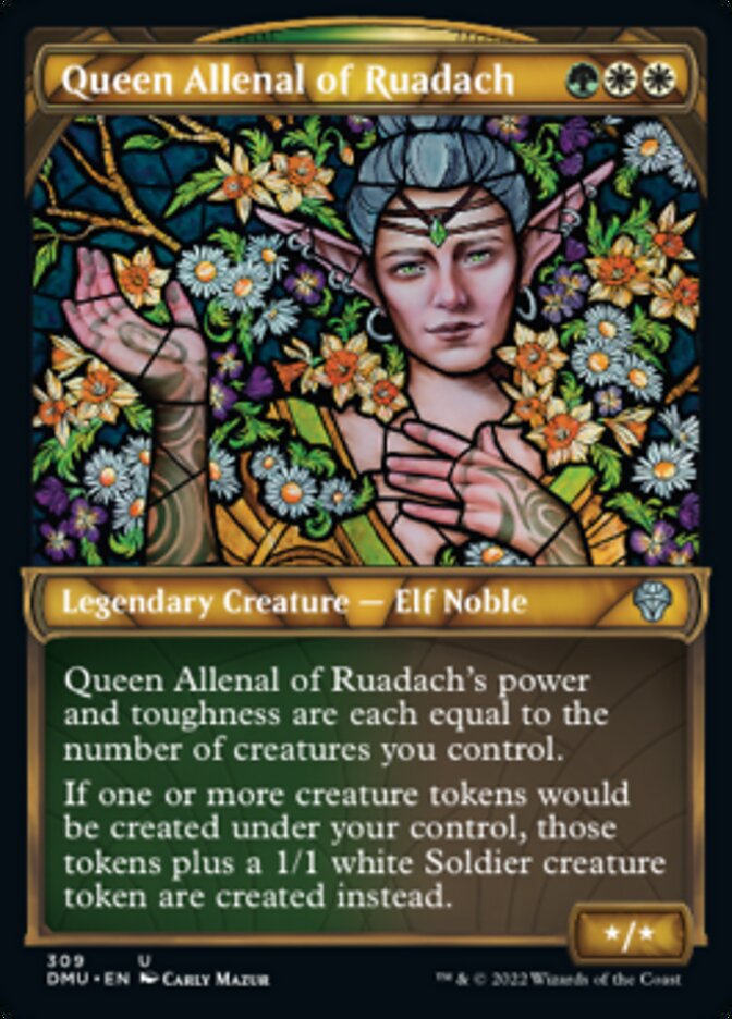 Queen Allenal of Ruadach (Showcase) [Dominaria United] | Gear Gaming Fayetteville