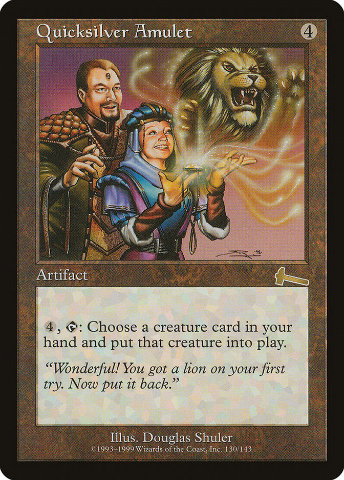 Quicksilver Amulet [Urza's Legacy] | Gear Gaming Fayetteville