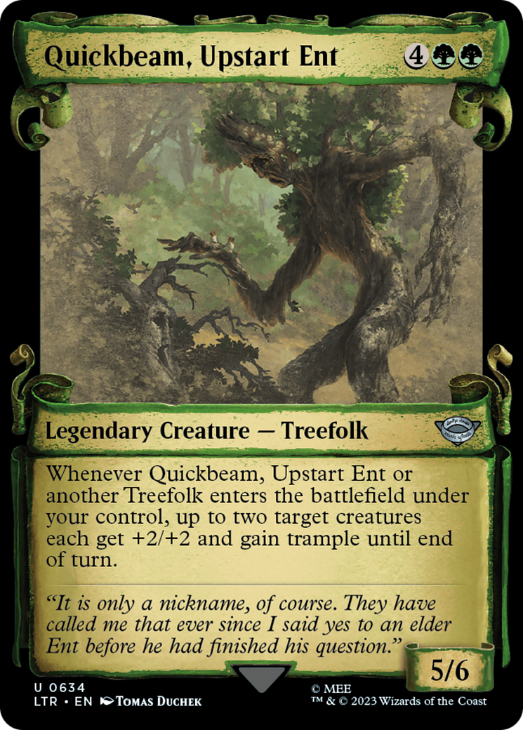 Quickbeam, Upstart Ent [The Lord of the Rings: Tales of Middle-Earth Showcase Scrolls] | Gear Gaming Fayetteville