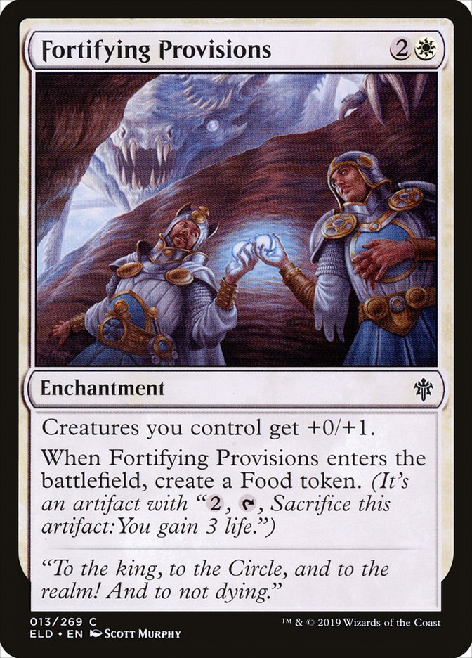 Fortifying Provisions [Throne of Eldraine] | Gear Gaming Fayetteville