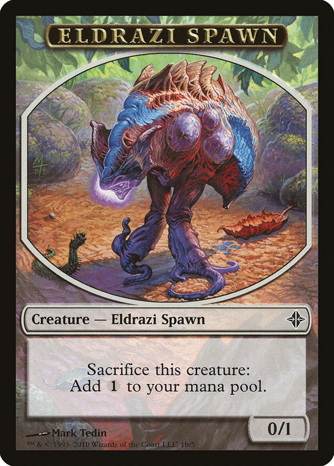 Eldrazi Spawn Token (1b/5) [Rise of the Eldrazi Tokens] | Gear Gaming Fayetteville