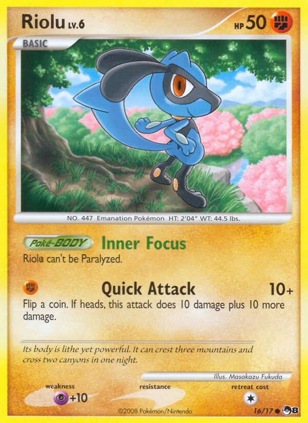 Riolu (16/17) [POP Series 8] | Gear Gaming Fayetteville