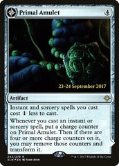 Primal Amulet // Primal Wellspring [Ixalan Prerelease Promos] | Gear Gaming Fayetteville