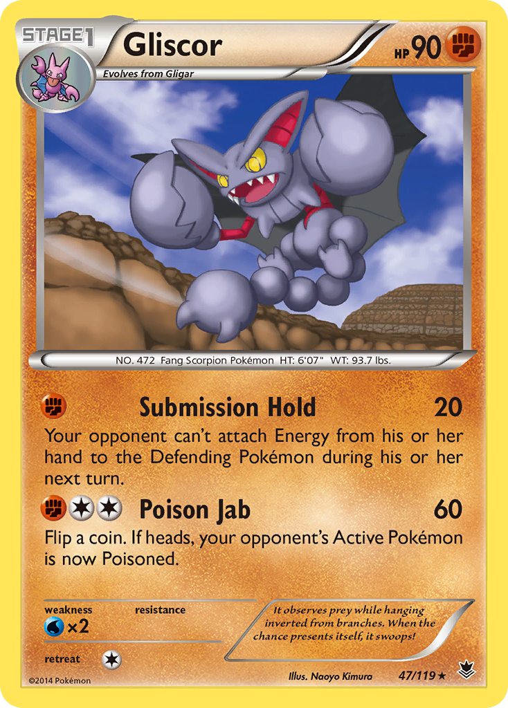 Gliscor (47/119) [XY: Phantom Forces] | Gear Gaming Fayetteville