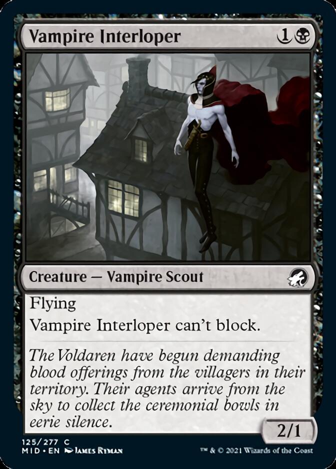 Vampire Interloper [Innistrad: Midnight Hunt] | Gear Gaming Fayetteville