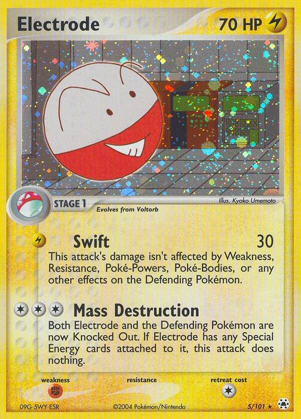 Electrode (5/101) [EX: Hidden Legends] | Gear Gaming Fayetteville