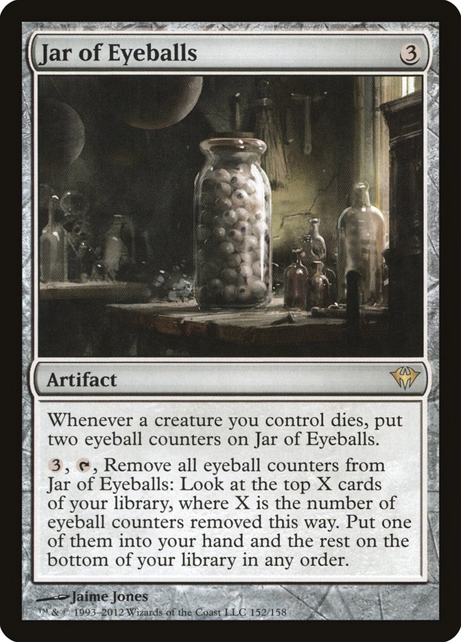 Jar of Eyeballs [Dark Ascension] | Gear Gaming Fayetteville