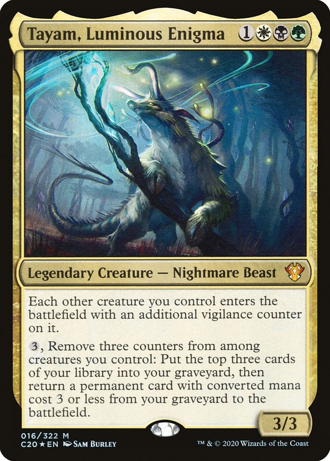 Tayam, Luminous Enigma [Commander 2020] | Gear Gaming Fayetteville