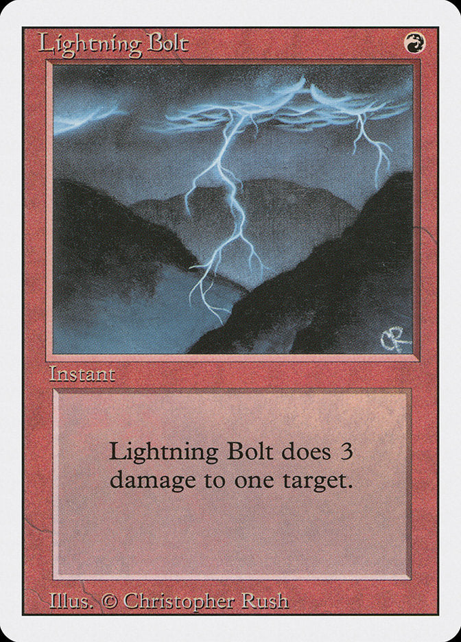 Lightning Bolt [Revised Edition] | Gear Gaming Fayetteville