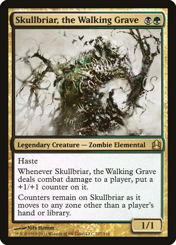 Skullbriar, the Walking Grave [Commander 2011] | Gear Gaming Fayetteville