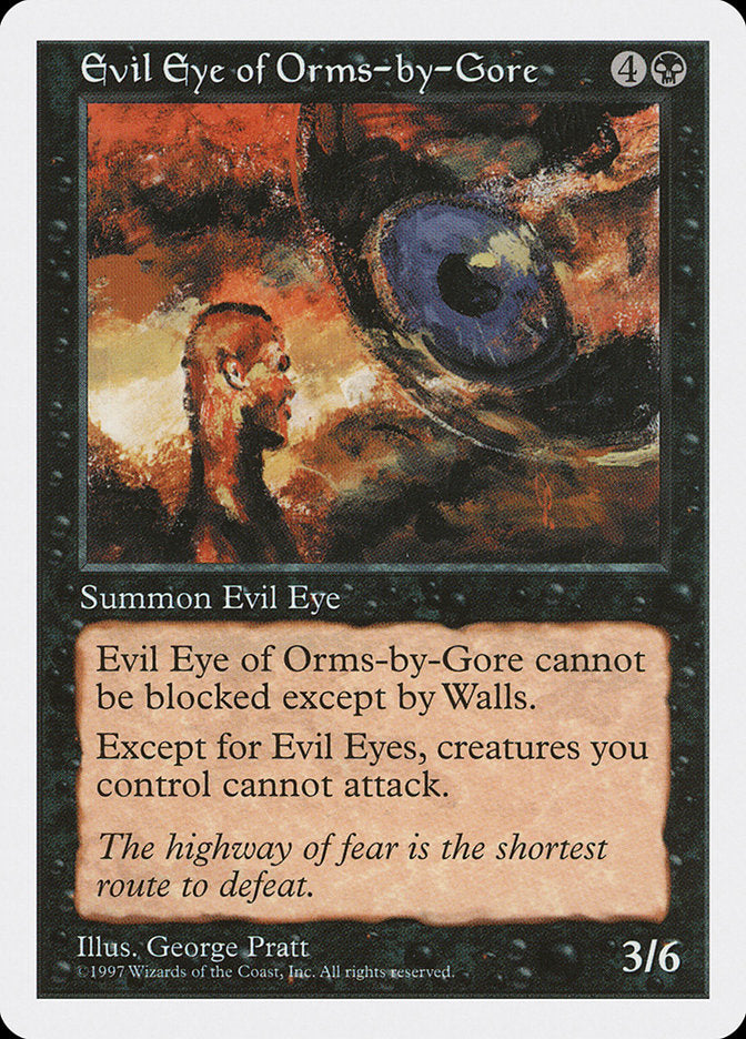 Evil Eye of Orms-by-Gore [Fifth Edition] | Gear Gaming Fayetteville