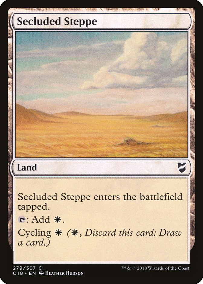 Secluded Steppe [Commander 2018] | Gear Gaming Fayetteville