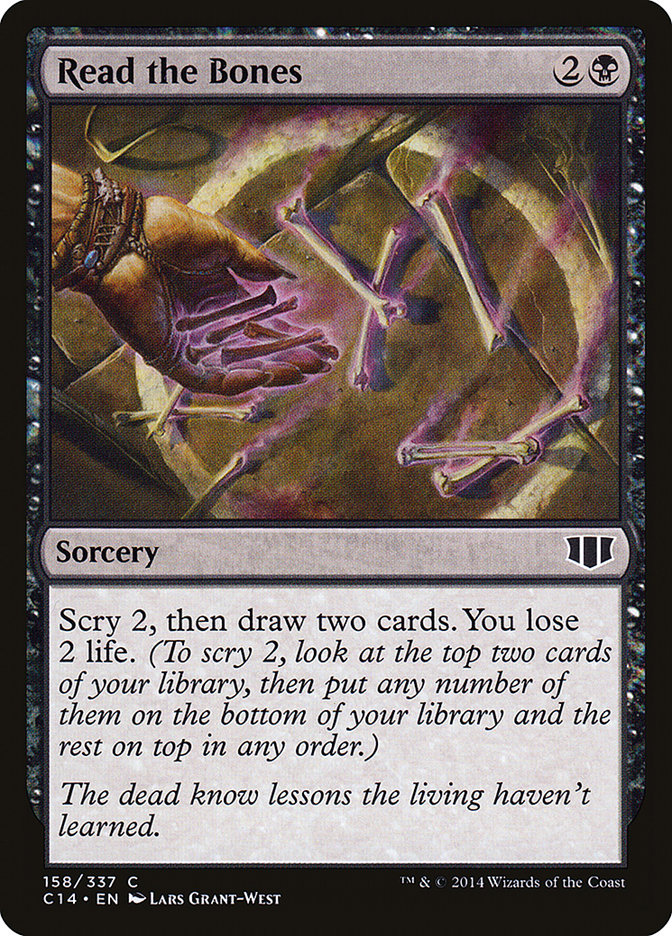 Read the Bones [Commander 2014] | Gear Gaming Fayetteville