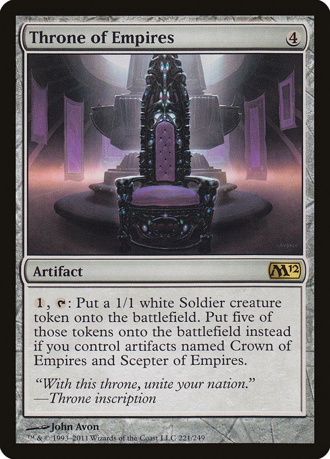 Throne of Empires [Magic 2012] | Gear Gaming Fayetteville